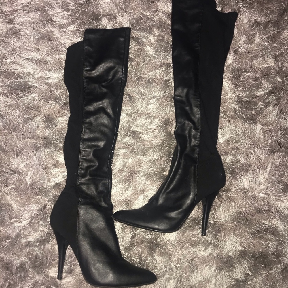 Knee high boots